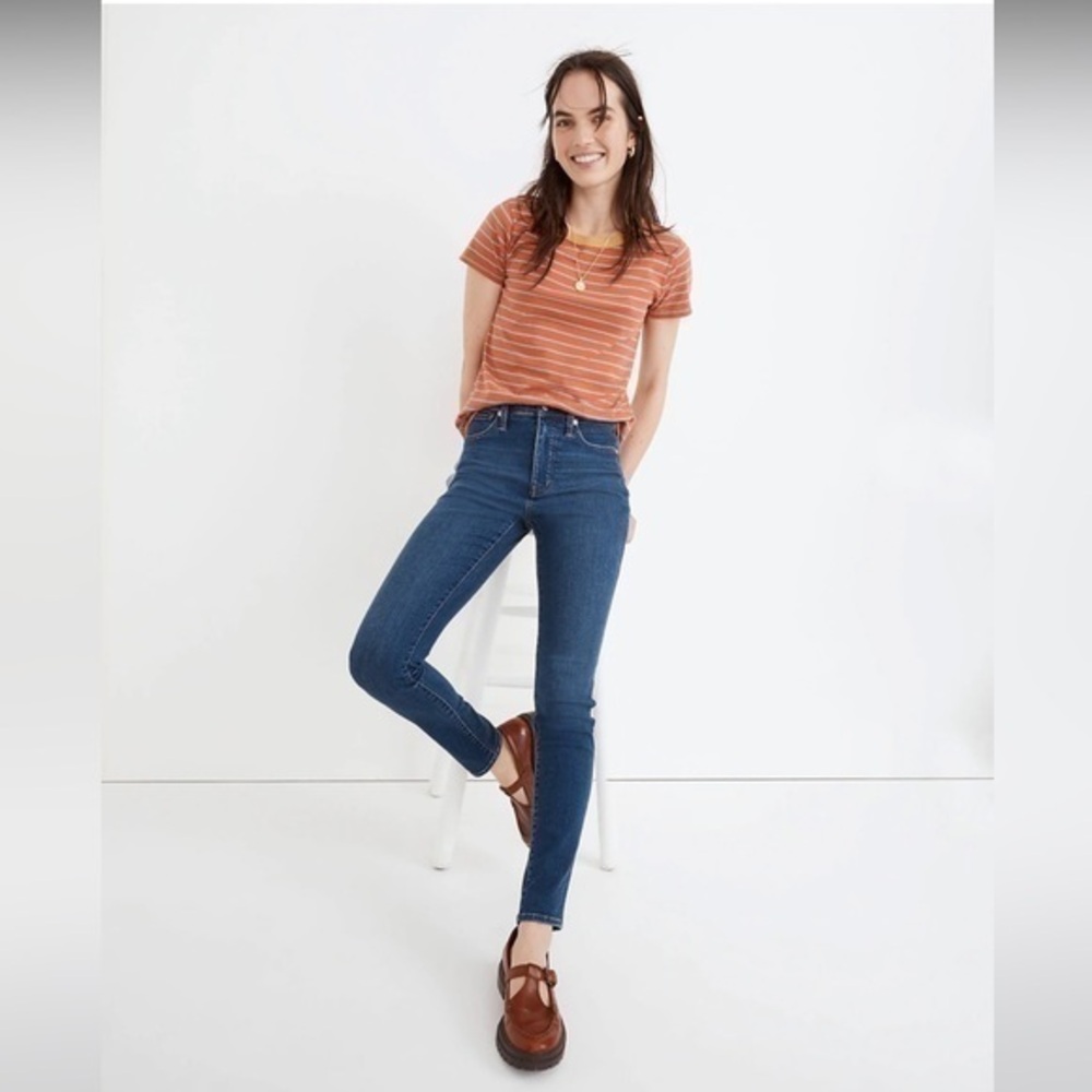 Madewell high riser skinny‎ jean